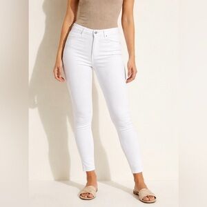 Gap 1969 Women's White Always Skinny Jeans Size 31/12R